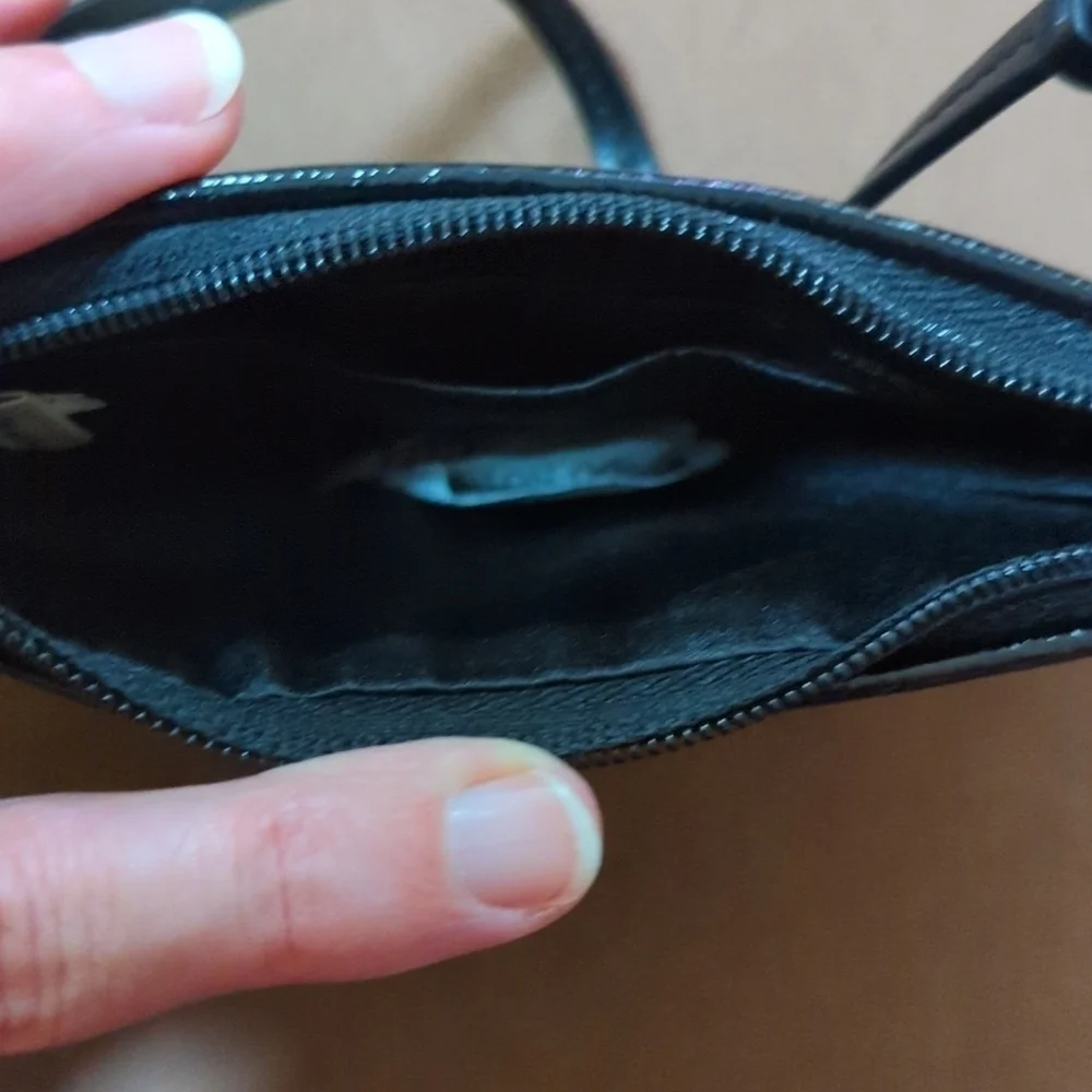 Coach Signature C Black Wristlet 6